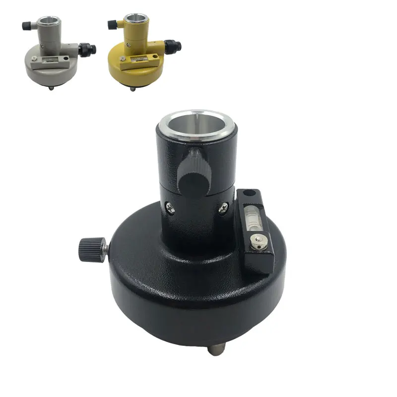 Três-jaw Tribrach Adaptador Alavancas Longas Opcionais Opções de Opções Preto Amarelo Cinza Cinza Regular