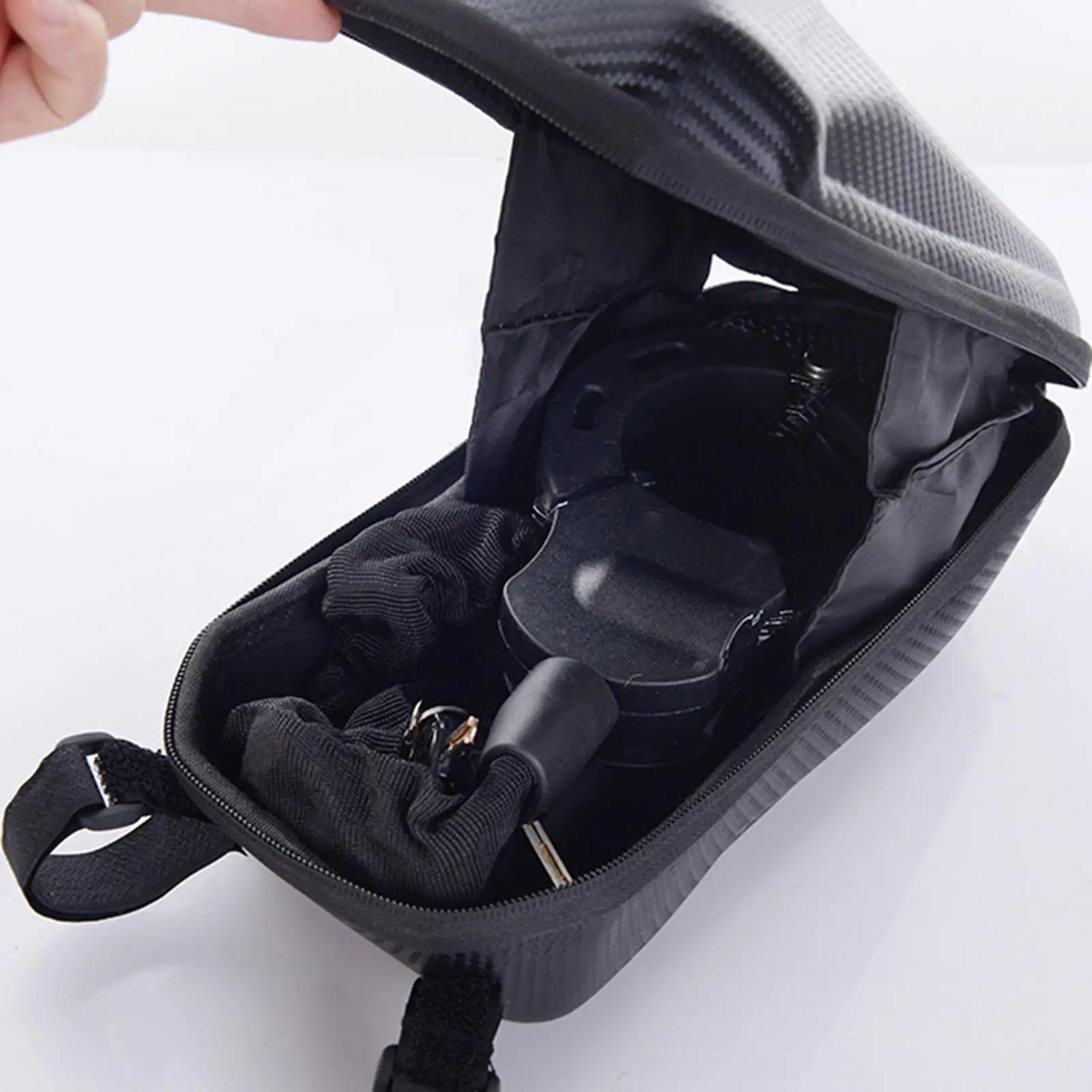 Motorcycle Bike Electric Scooter Lock with 3 Key 90cm Chain Lock Anti Theft Heavy-Duty System for Outdoor Travel