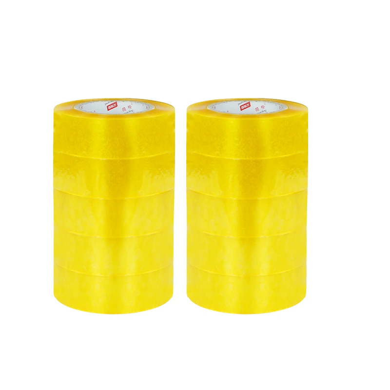

42mm width clear yellow Tape Packing Tape,Clear Packaging Tape ,Shipping Tape for Moving Boxes, Shipping, Office Moving Boxes