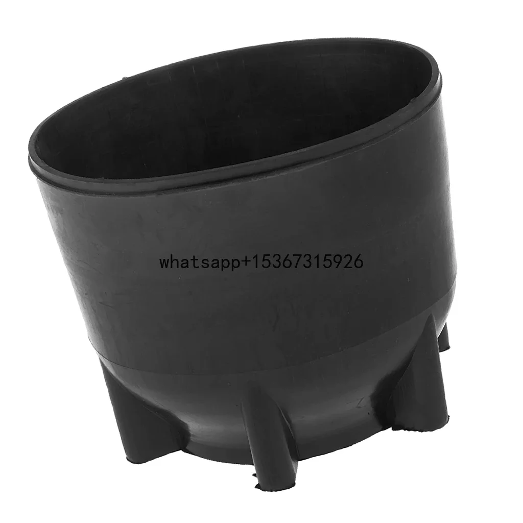 1 Pcs 170mm Rubber Scuba Diving Cylinder Tank Boot for 12L Steel Air Tank Base Protection Diving Accessories Black