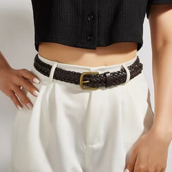 Fashion Belts For Women Plain Braid High Quality Women's Belt Long Waistband Luxury Brands Female Waist Coat Dress Corset Belt