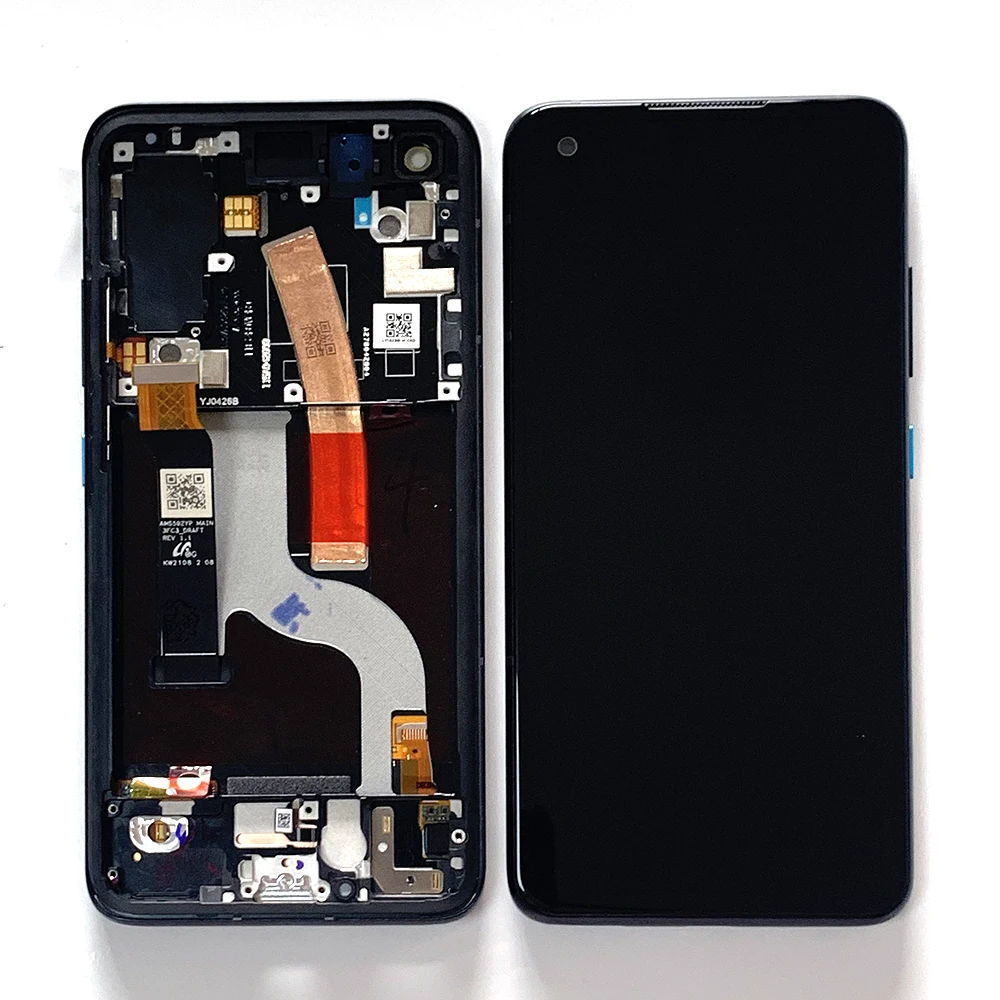 Original AMOLED For Asus Zenfone8 ZS590KS I006D LCD Display Screen Touch Panel Digitizer For Zenfone 8 Flip ZS672KS LCD