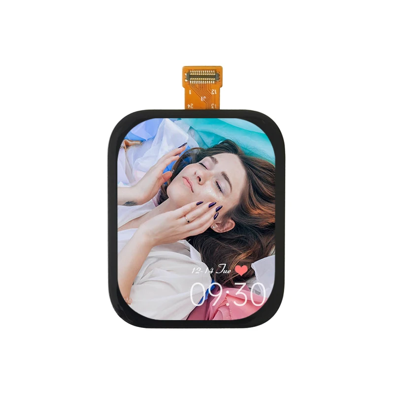 

[В НАЛИЧИИ] 1,78-дюймовый квадратный AMOLED-дисплей 368*448 QSPI с сенсорной панелью и крышкой, 24-контактный OLED-экранный модуль CO5300 CST820