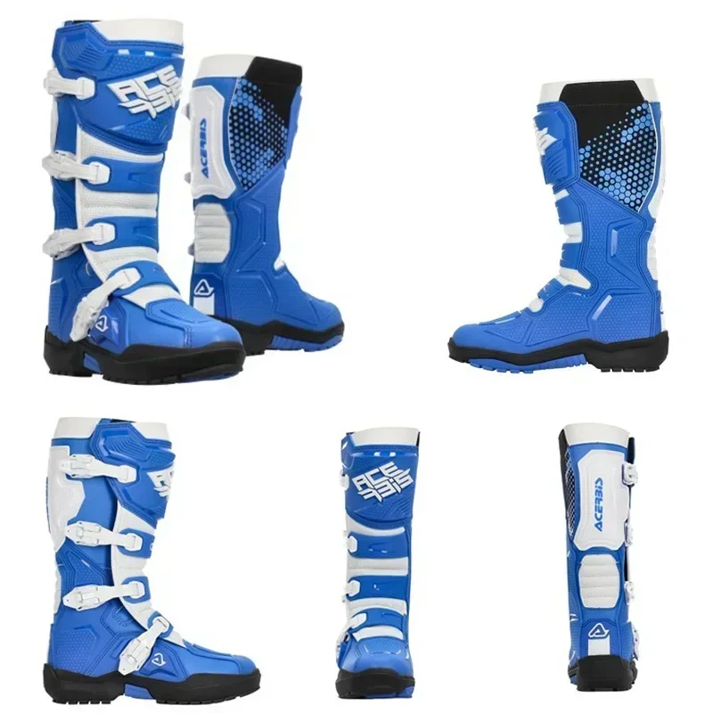 Acerbis Asibis Off-road Motocicleta Equitação Proteção Botas, equipamento de proteção italiano