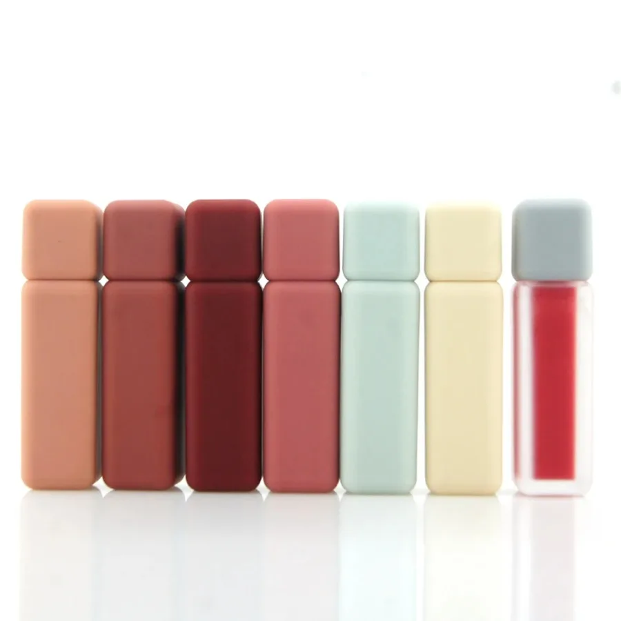 

Private Label 5ml Rubber Paint Empty Lip Gloss Tube Portable Refillable Bottles Sample Bottle Liquid Lipstick Container Bulk