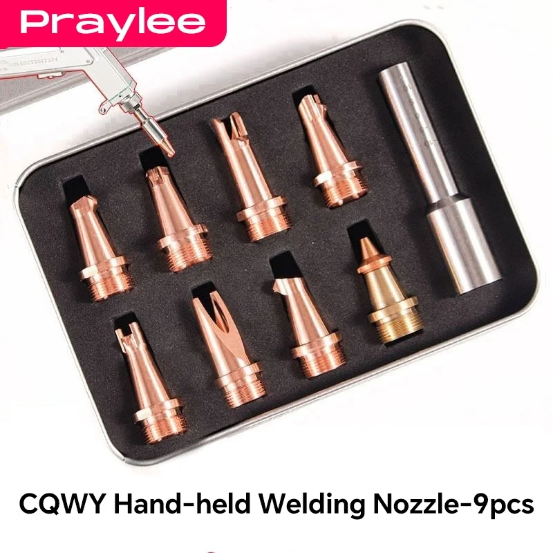 Imagem -02 - Cqwy Weiye M16 Conjunto de Bocais de Soldagem a Laser Soldagem de Mão Tubo de Escala Wsx Qilin Cabeça Kits de Conector