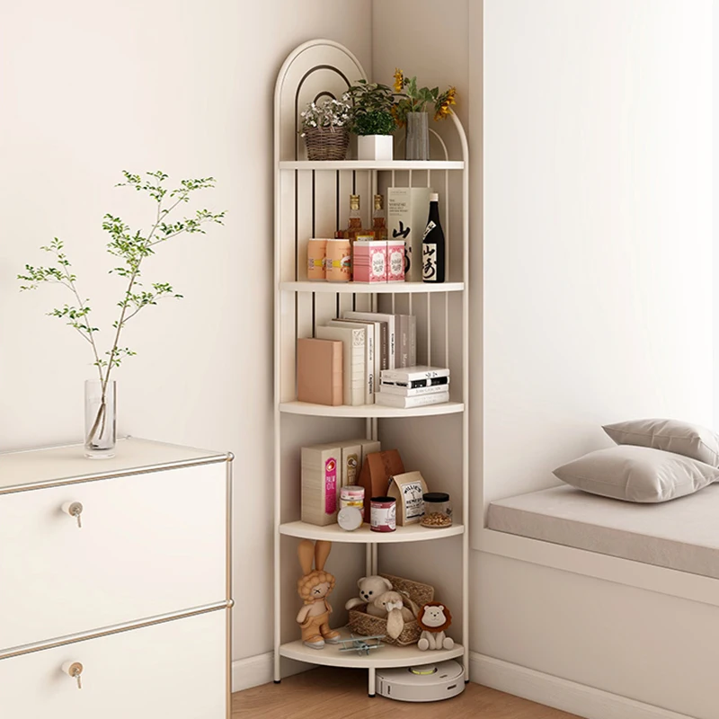 

Metal Living Room Display Stand Corner Storage Repisas Magazine Shelves Outdoor Accessories Kitchen Estante Home Decorations