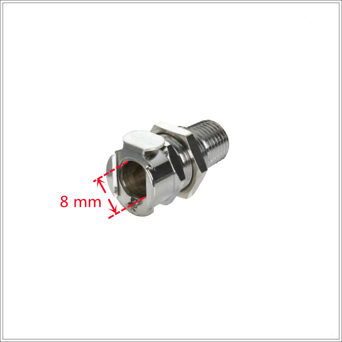 CPC type Thread NPT  MC Series Panel Mount Hose Barb MCD / MC 2402 2404 CPC Stainless Ssteel Quick Connector