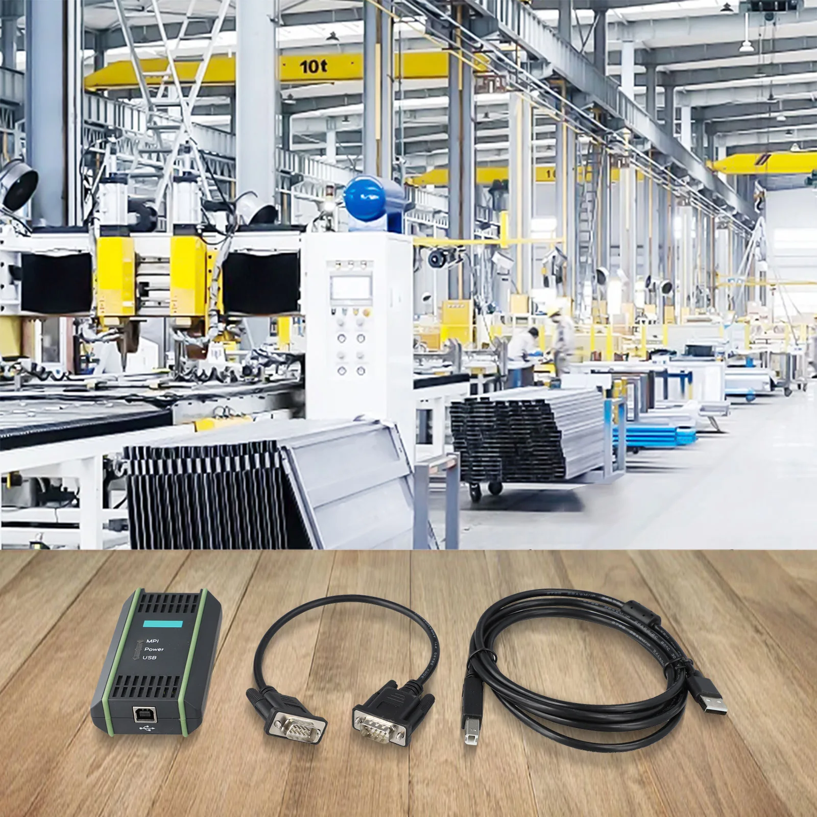 For 200 300 400 RS485 Programming Cable USB Adapter Home USB-MPI Customizable Efficient Innovative Multi-functional