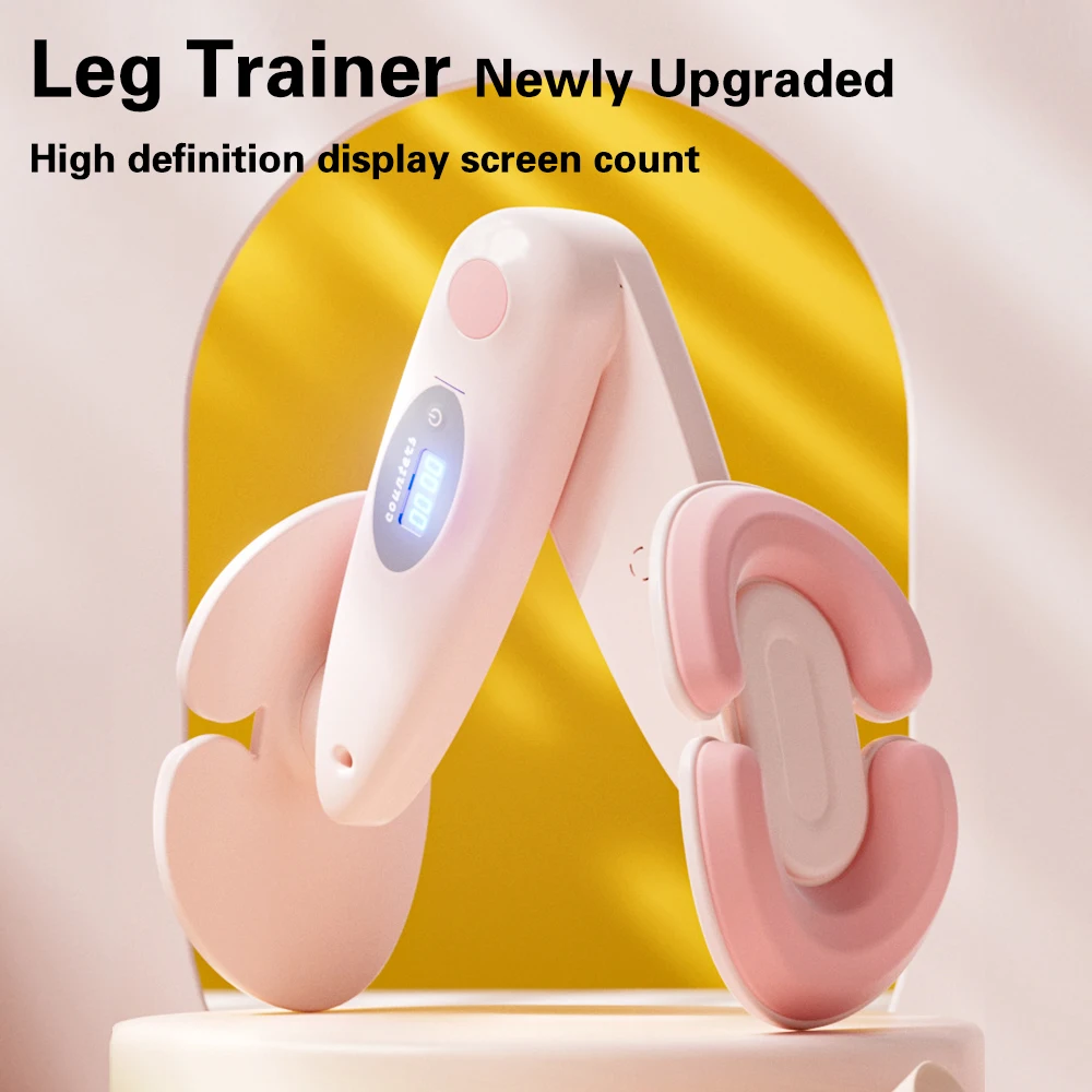 Pelvic Floor Muscle Trainer Kegel Exerciser 360 Rotating Baffle Hip Trainer Adjustable Inner Thigh Exercise Equipment Trainer