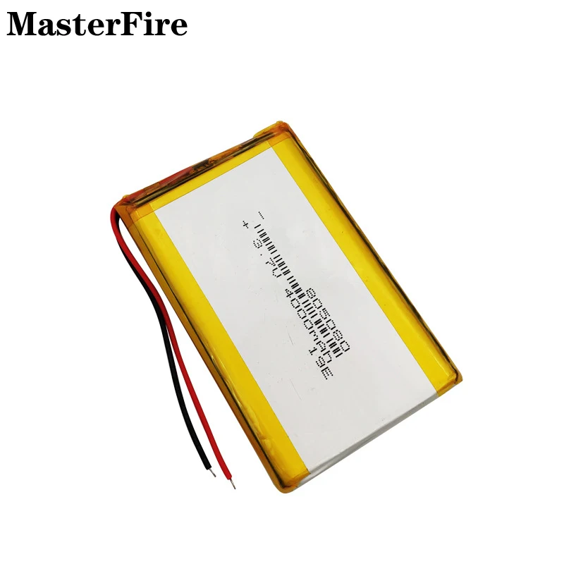 

3.7V 4000mah Rechargeable Lithium Polymer Battery 805080 for Power Bank Solar Lamp MP3 MP4 Mobile Phone Laptop Tablet Batteries