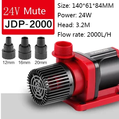 SUNSUN インバーター循環水ポンプ JDP-3500 6000 10000 18000 安全 DC