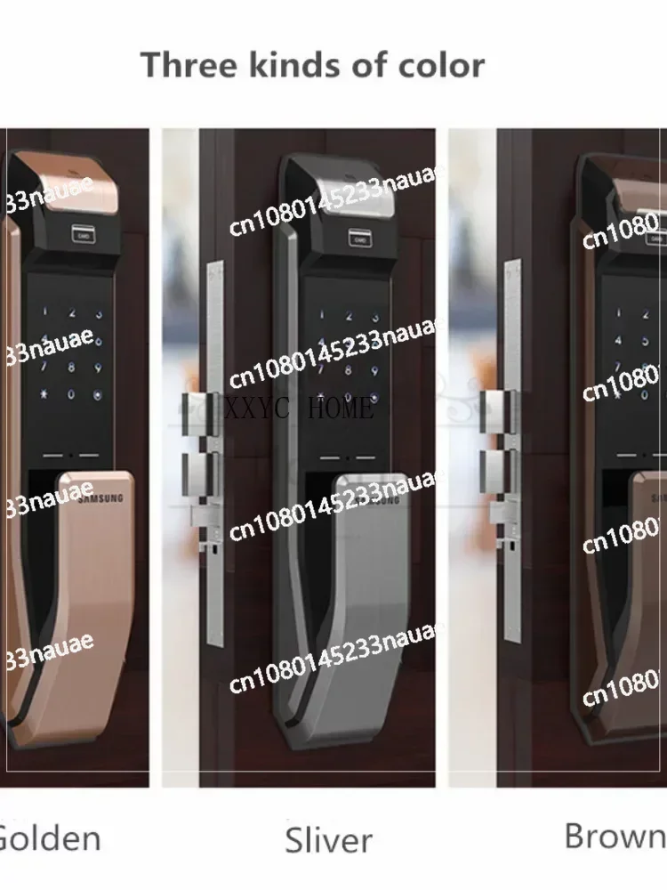 

Push-pull Handle CD with Fingerprint Digital Smart Home Lock and Rfid Card Verification Is Suitable for Samsung SHS-P718