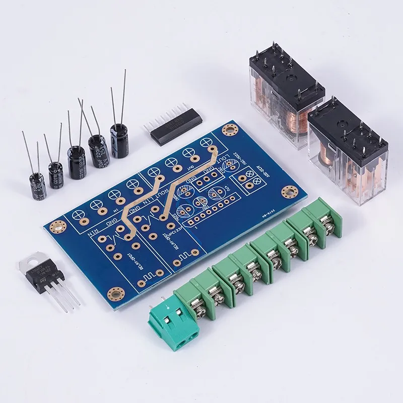 UPC1237 Speaker Amplifier Protection Board Dual Relay Board Kit from Omron Japan view 4