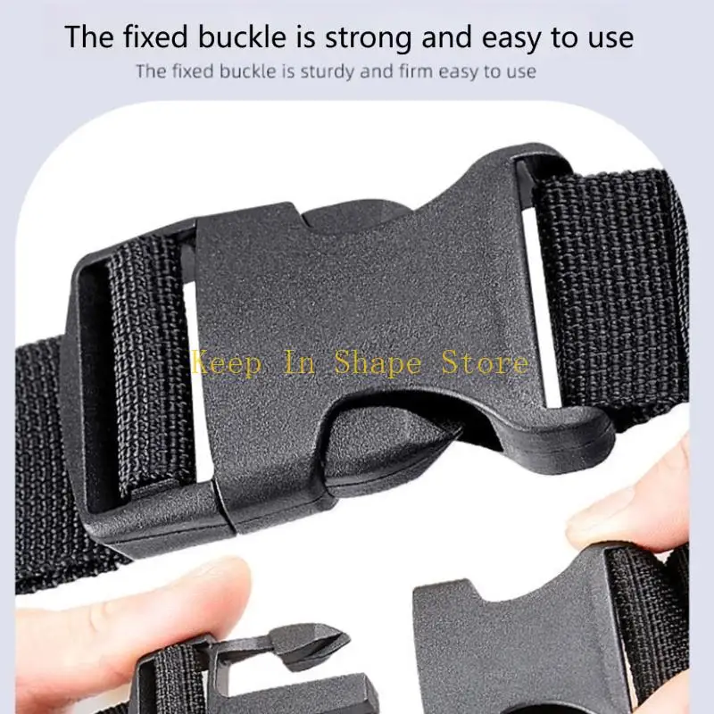 U1JC Desk Foot Rest Slings for Supported Sitting, Travel Leg Foot Hammocks With Adjustable Webbing and Storage Pouches for