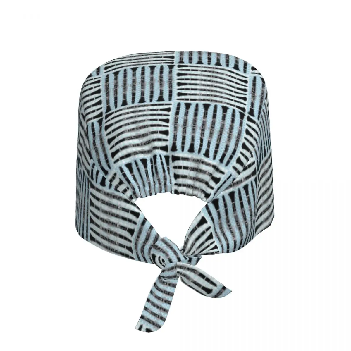 Clarinet Crosshatch Pattern Scrub Hat Doctor Working Surgical Cap Men Women Adjustable Nursing Caps for Dentist