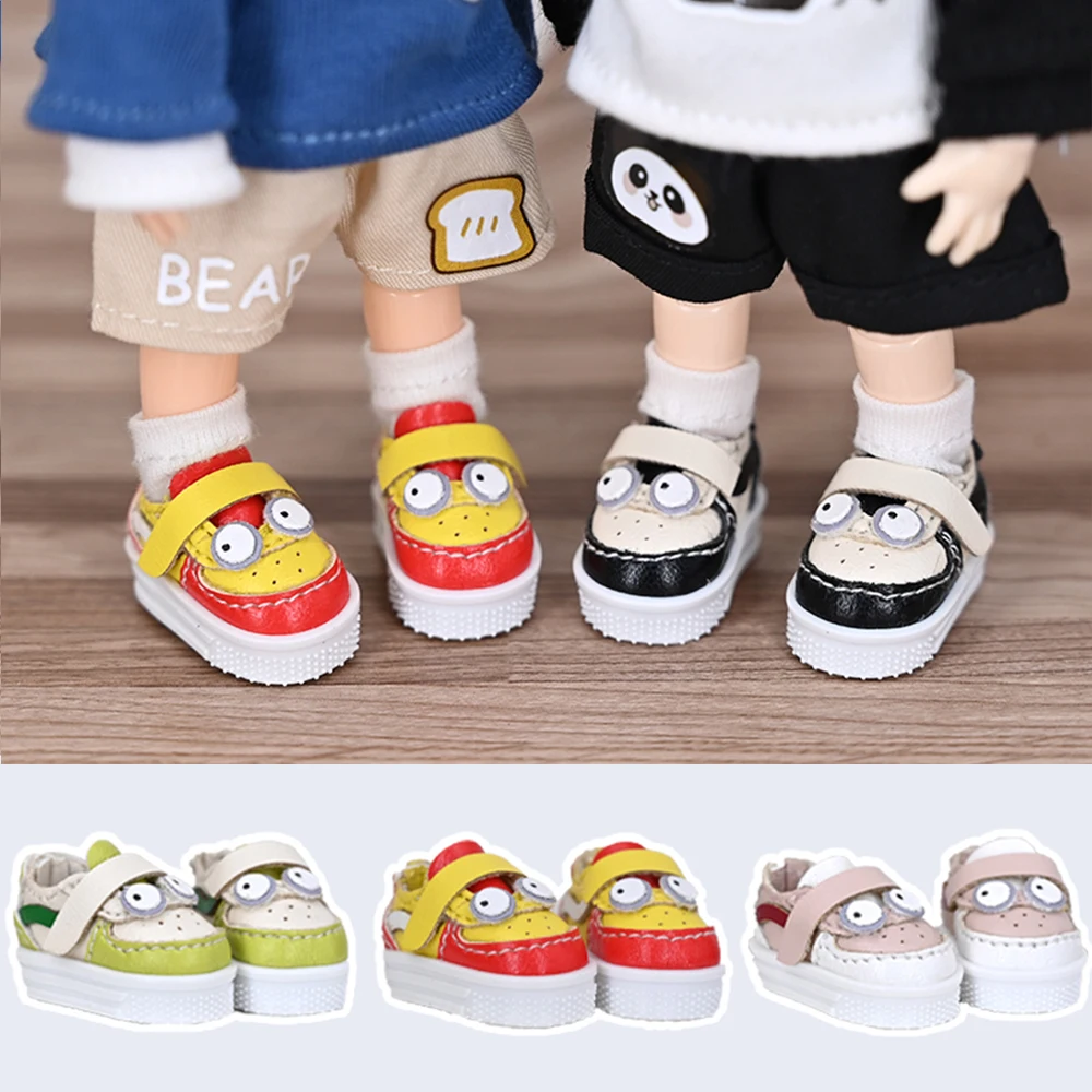 Ob11 Doll Big Eyed Cute Cute Shoes Fashion Doll Casual Length 2.6*1.2cm Shoes For Penny, Ob11, Obitsu 11, Holala, Gcs , Ymy