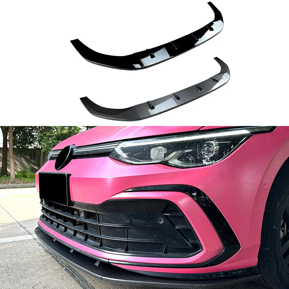 

For VW Golf MK8 GTI Rline 2020+ Car Lower Splitter Diffuser Exterior Body Kit Car Accessories