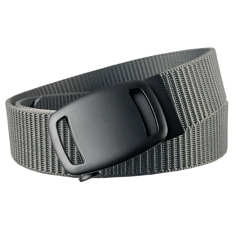 Automatic Buckle Nylon Belt Male Army Tactical Belt Mens Casual Canvas Pants Belts For High Quality Women Strap New