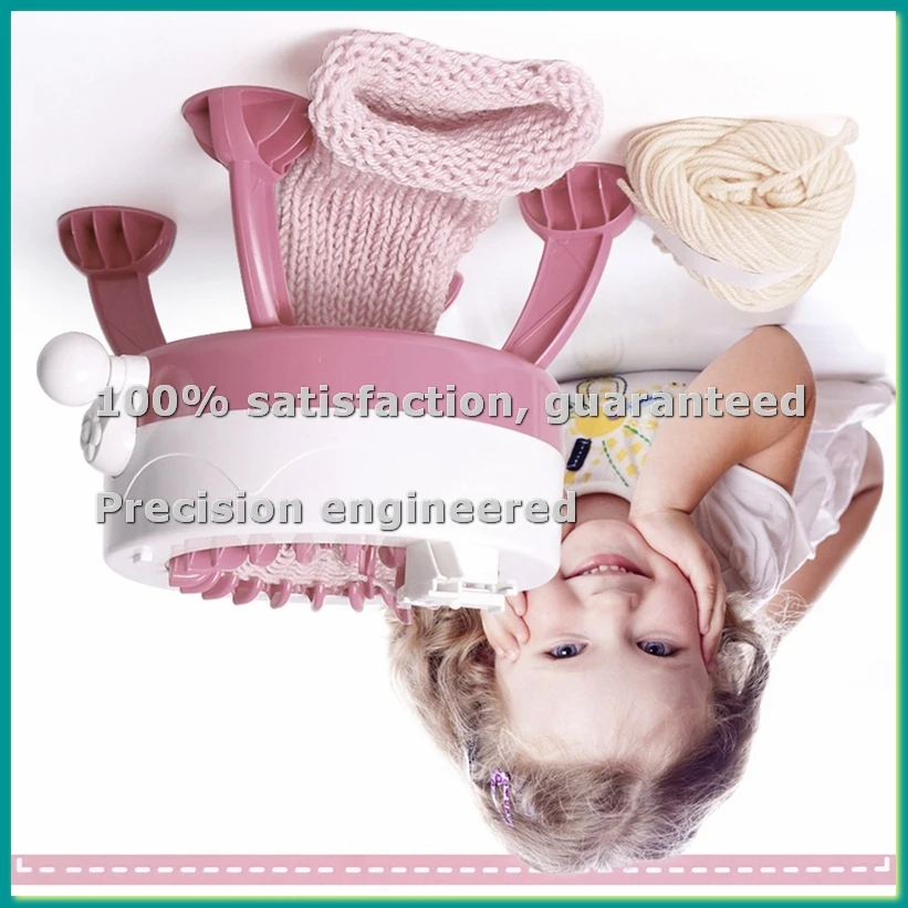 22 Needles DIY Knitting Machine Loop Weaving Weaving Scarf Sweater Hat Socks for Adults Kids-A14I