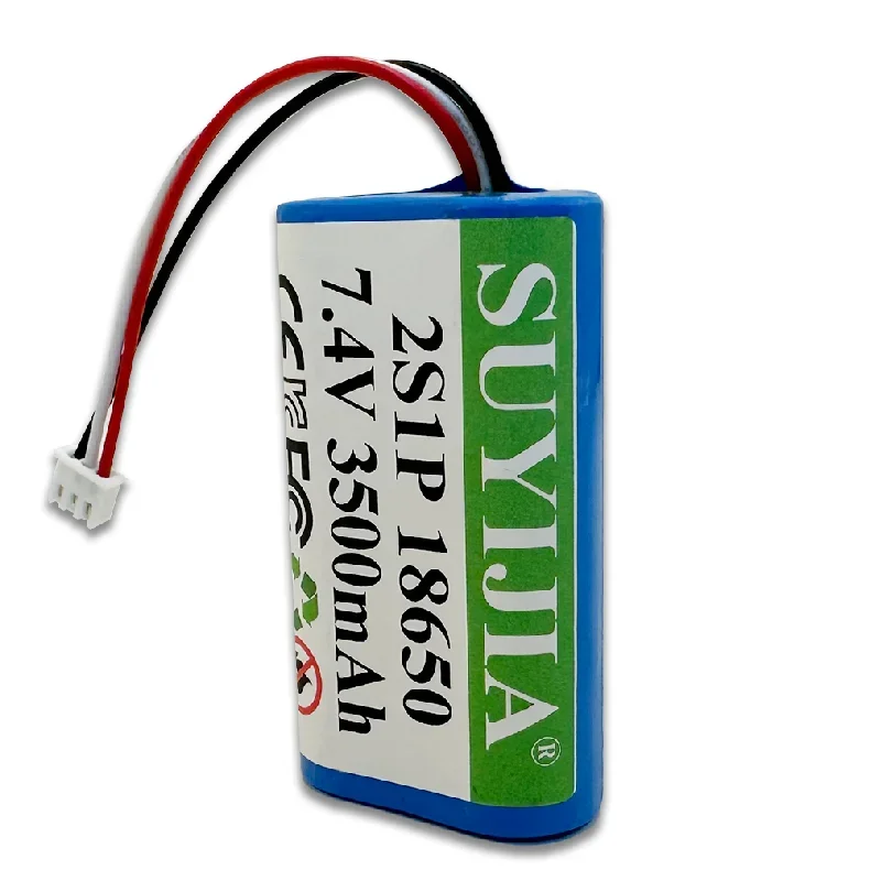 18650 7.4V 3500mAh 2S1P Lithium Ion Battery Rental Suitable for Power Tool Massager Air Purifier Smart Cup with CE Certification