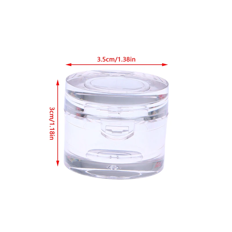 1Pc 5g Vuoto Maschera per le labbra Scatola Multiuso Riutilizzabile Conveniente Viaggio Vuoto Balsamo per le labbra Vaso per trucco Vaso per forniture all'aperto