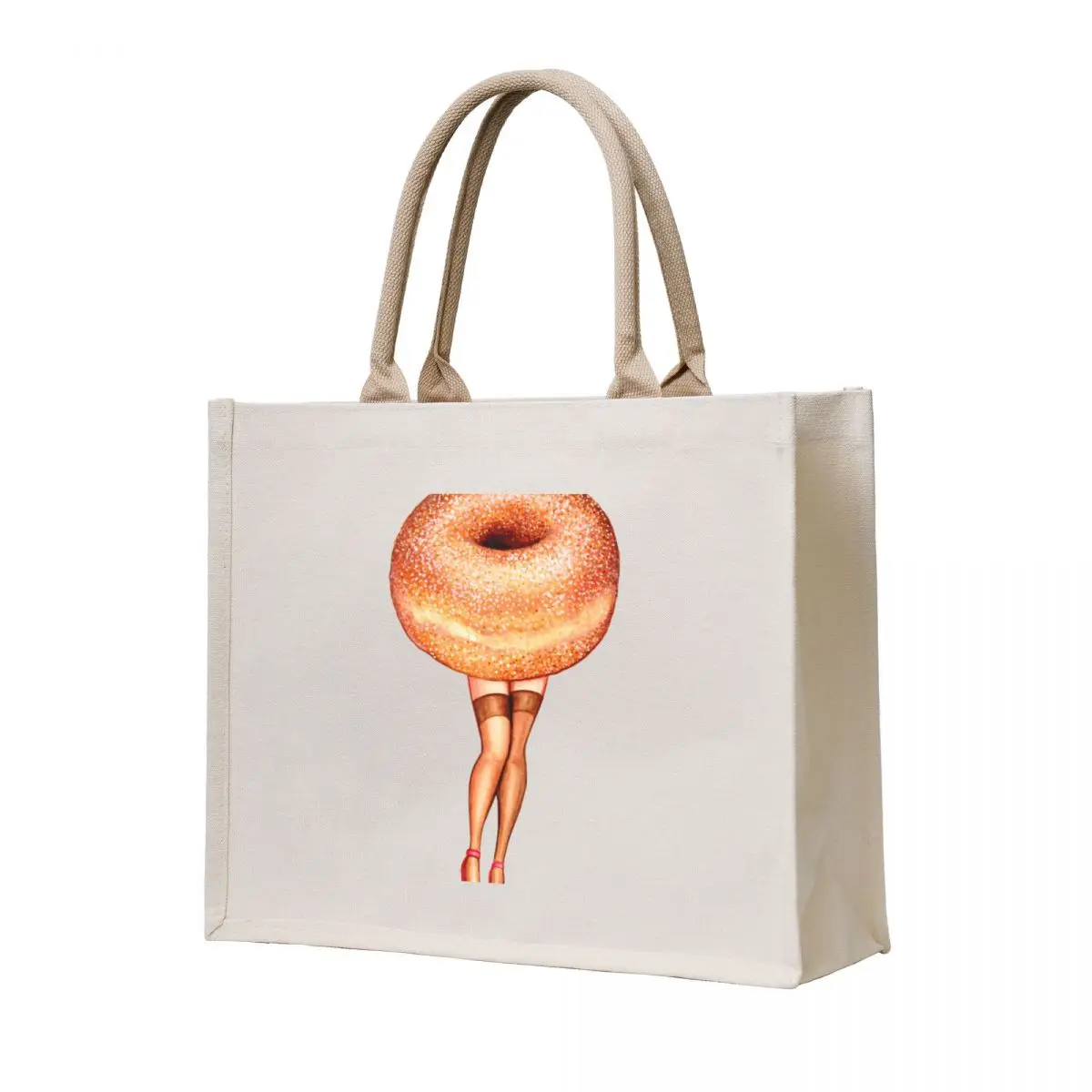 

Donut Pin-Up Tote Bag Big bag women Cloth bags shopper bag women shopper women canvas