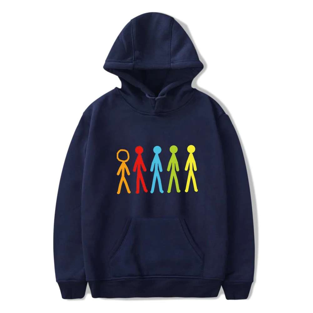 Alan Becker Merch Hoodie Long Sleeve Sweatshirt Men Women Hooded Pullover Harajuku Streetwear Funny Clothes