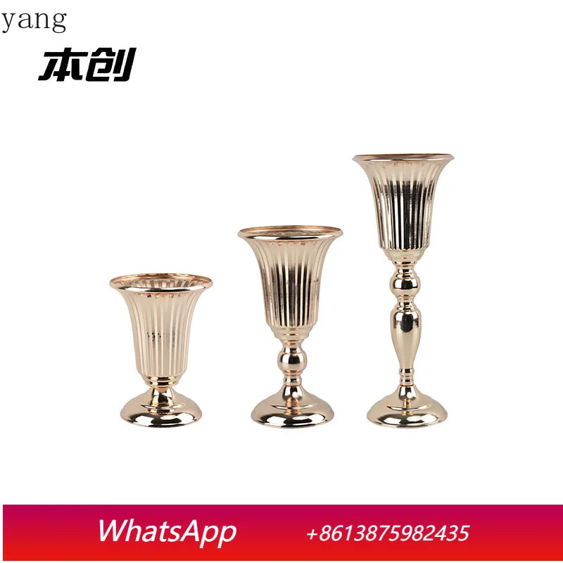 CX wedding creative arrangement flower ware hotel home birthday banquet decoration crystal vase