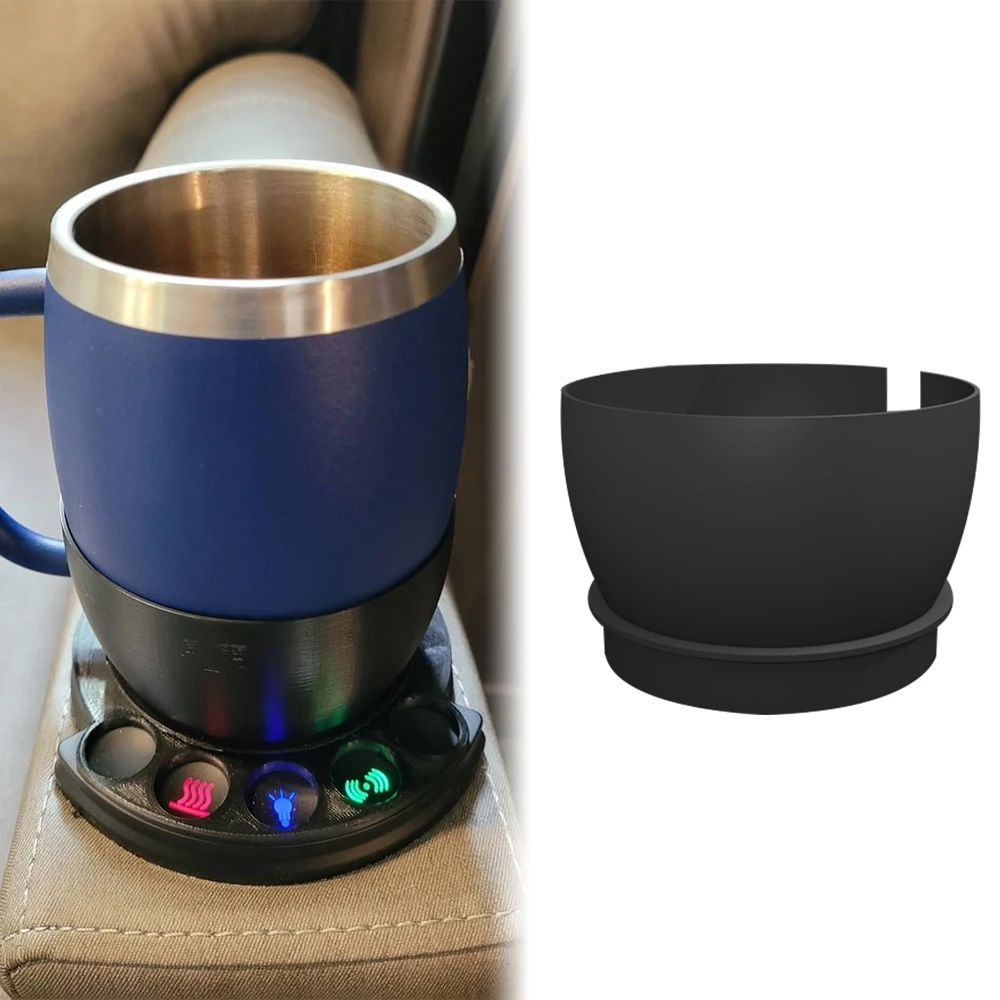 

RV Recliner Cup Holder With 5 Hole Button Protective Cover Customized Cup Holder Interior Accessories For Caravan Motorhome