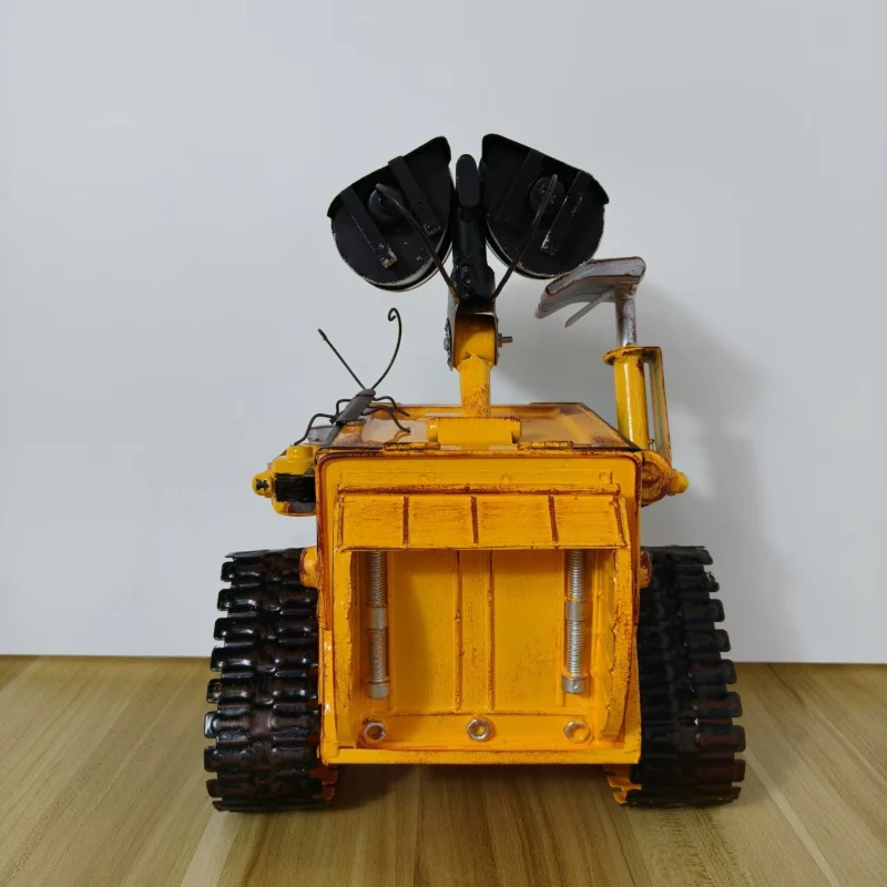 Cartoon Disney Movie Peripheral Iron Art Wall-E Retro Tissue Box Craft Metal Piggy Bank Model Home Decor Children Birthday Gift