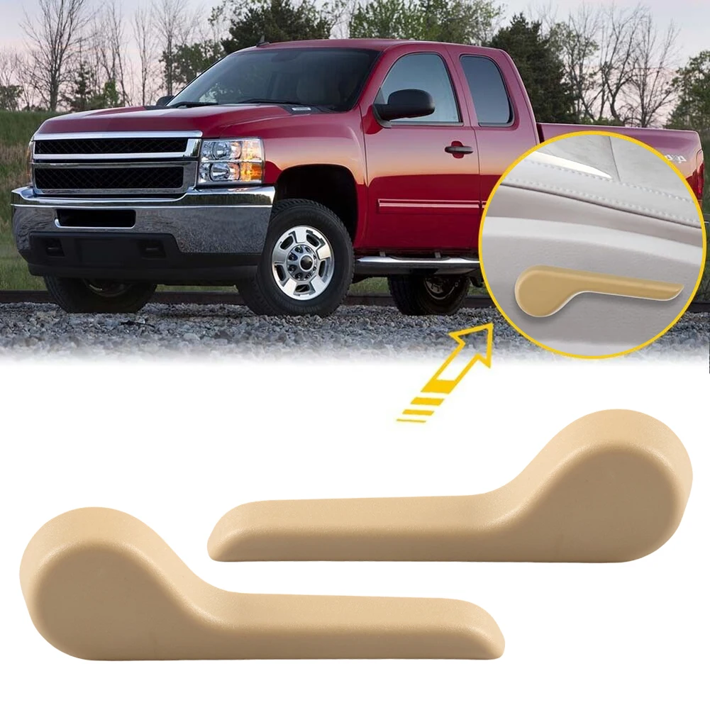 1 Pair Car Manual Seat Recliner Handle Lever Car Seat Recliner Handle Lever for Chevy Silverado for GMC Sierra Yukon Left/ Right