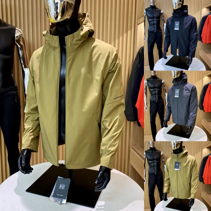 

Высококачественный уличный ветрозащитный дэт на подкладке с 3D пошивкой, спортивный внутренний молодежный модный осенне-зимний мужской джерт с капюшоном