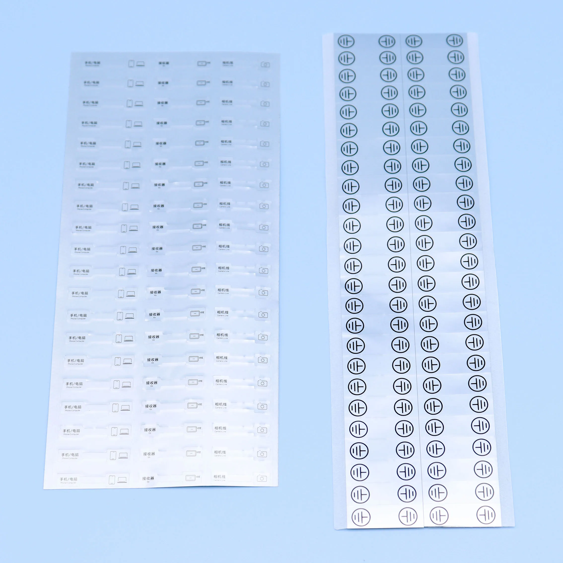 Custom Stickers 100-500pcs Matte Silver Waterproof Labels for Products Vinyl Name Logo Paper PVC Adhesive for Goods Boxes Seal