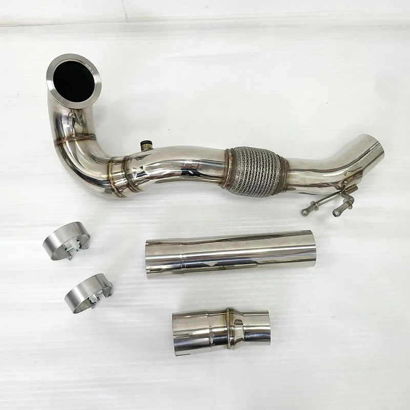 Downpipe for EA888  MK7 MK7.5 Golf / Skoda RS 5E TFSI / A3 1.8T 2.0T / Golf Mk7 mk8  FOR VW Golf mk7 mk7.5 mk8 2.0T GTI 2014+