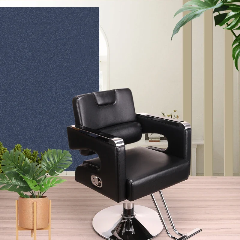 Mid Century Beauty Barber Chair Barber Equipment Modern Classic Simple Salon Chair Comfort Commercial Stoel Salon Furniture