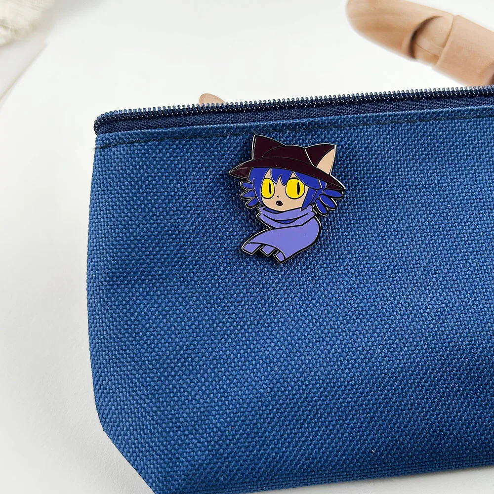 OneShot نيكو المينا دبوس بكسل آر بي جي الطرفية شارة لغز مغامرة لعبة شخصية التلبيب دبوس ألعاب هدية جمع #4