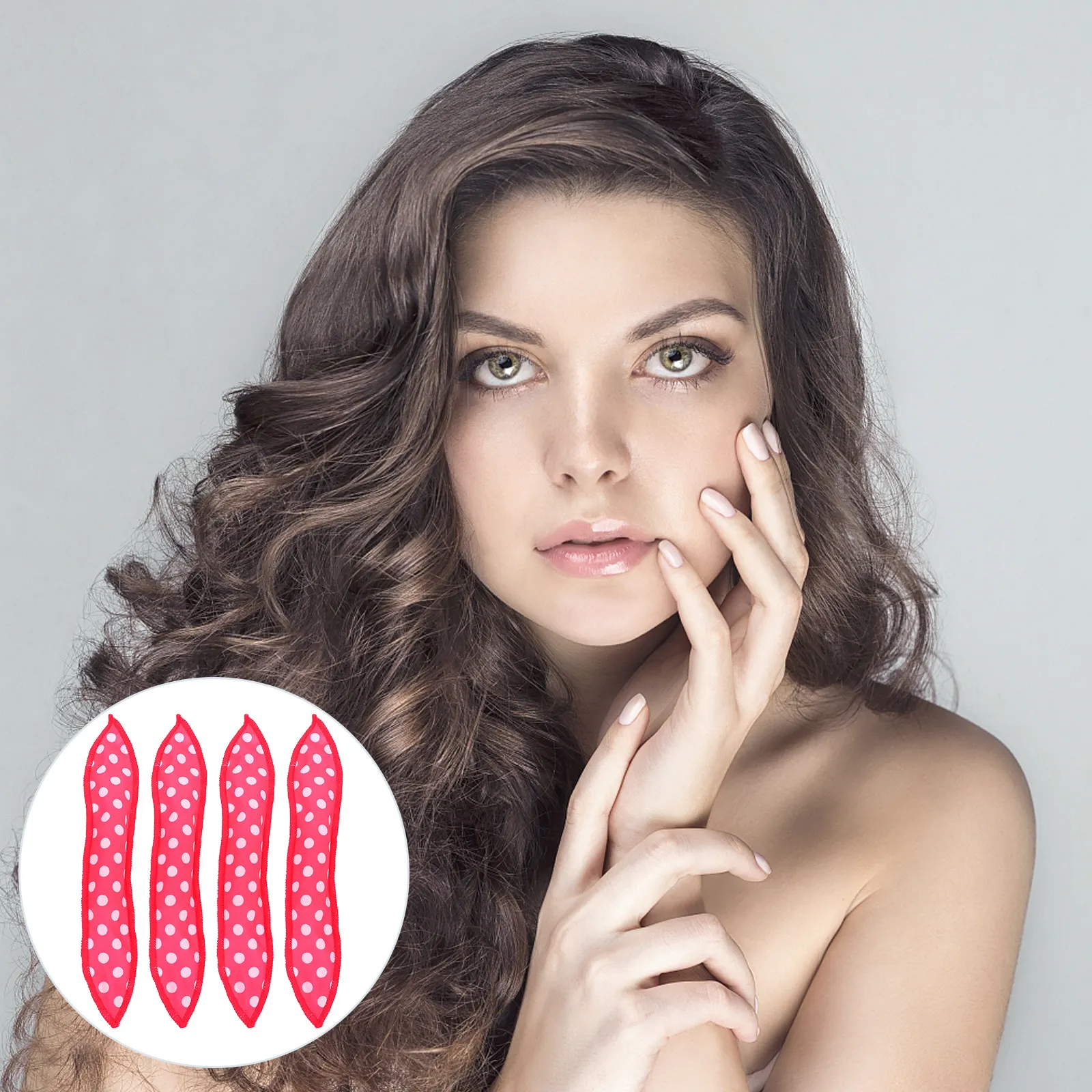 

19Pcs Hair Roller Curler Sponge No Heat Sleep Hair Curlers Overnight Sponge Pillow Rollers for Women