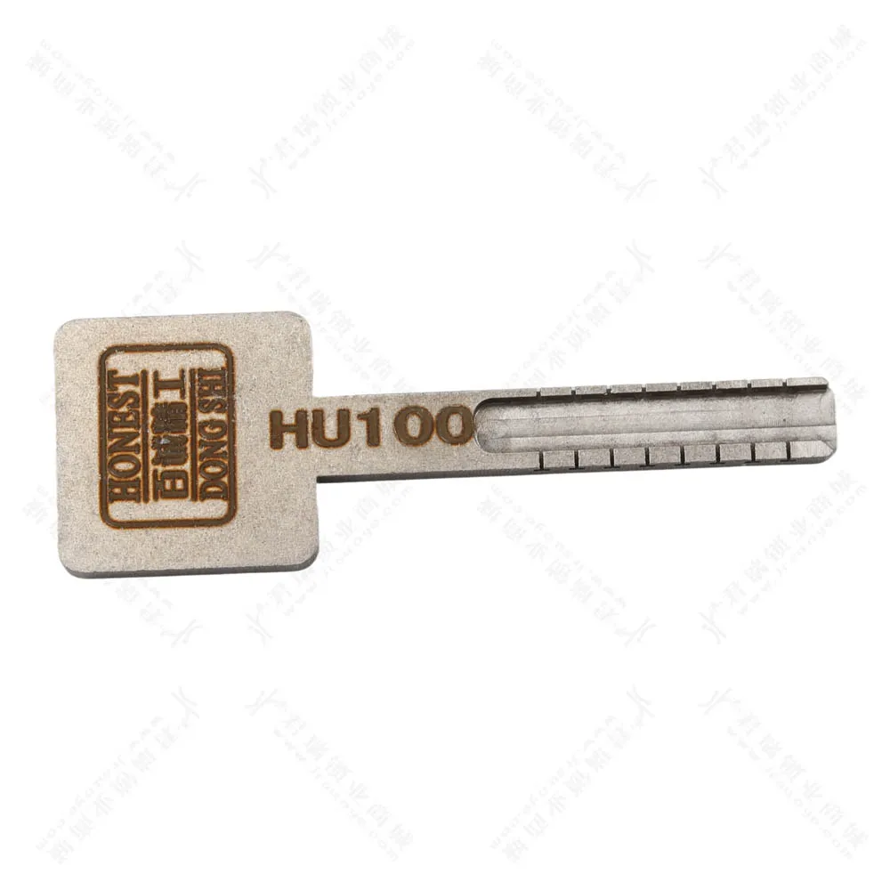 Honest HU100 Auto Key Duplicating Jig, Car Key Cutting Mould for New Buick Cadillac Opel Vectra GL8 Regal Cruze Malibu Sonic