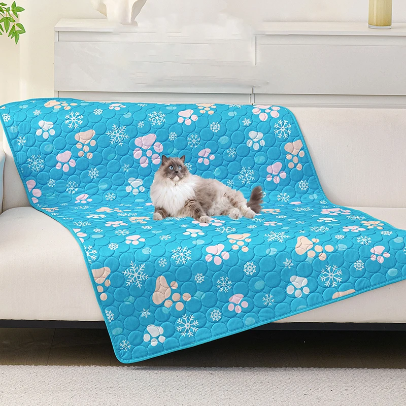 

Dog Cooling Mat Extra Large Dogs Summer Pet Cold Bed for Small Dogs Pet Accessories Cat Durable Blanket Sofa Cat Ice Pad Blanket