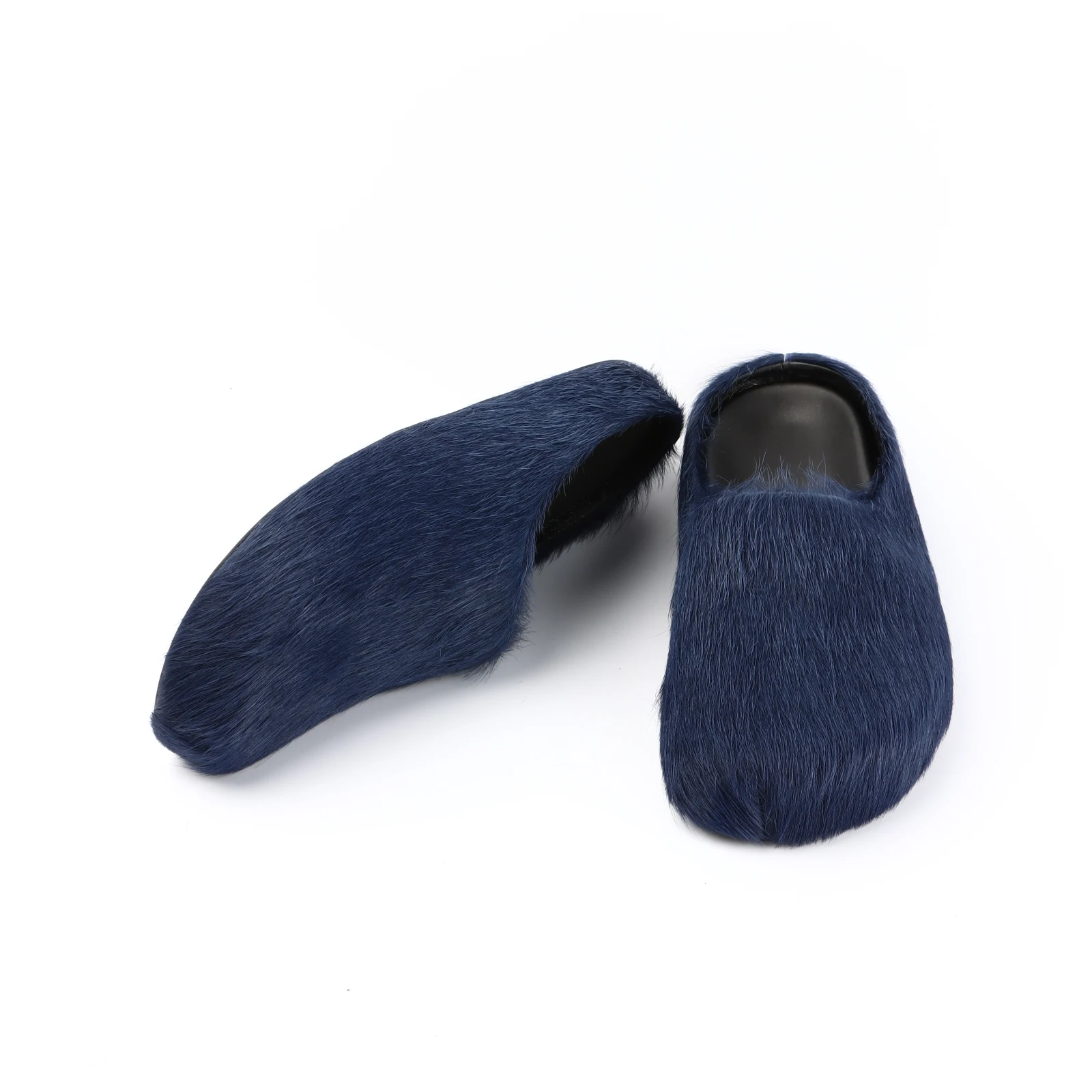 

Shoes Men Slippers Rubber None Mules Children Stitching Fur Men's Slippers Men Sale