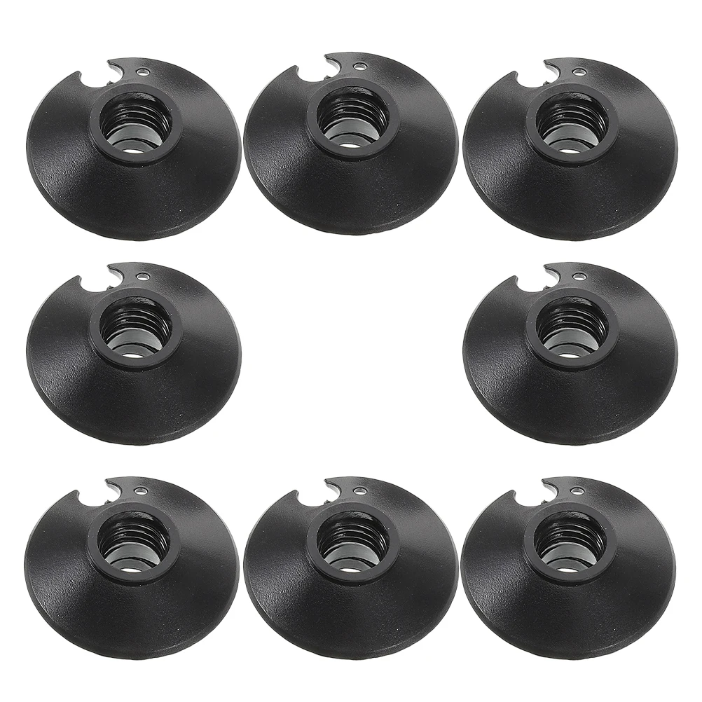

8pcs Round Trekking Pole Basket Replacement Mud Snow Baskets For Hiking Walking Stick Outdoor Camping Accessory Set