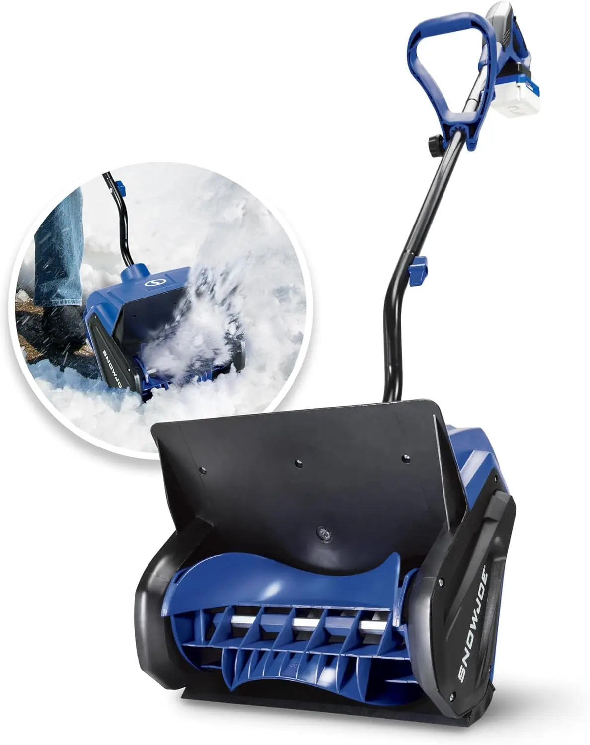 24V-SS13-TV1 24-Volt IONMAX Cordless Snow Shovel Bundle, (w/ 4.0-Ah Battery, Charger, Cover, Ice Dozer, and Extended Warranty)