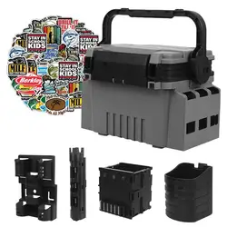 Tackle Box Large Tacklebox Container Dual Layer Fishing Accessory Box Portable And Sturdy Tackle Storage Box Organizers