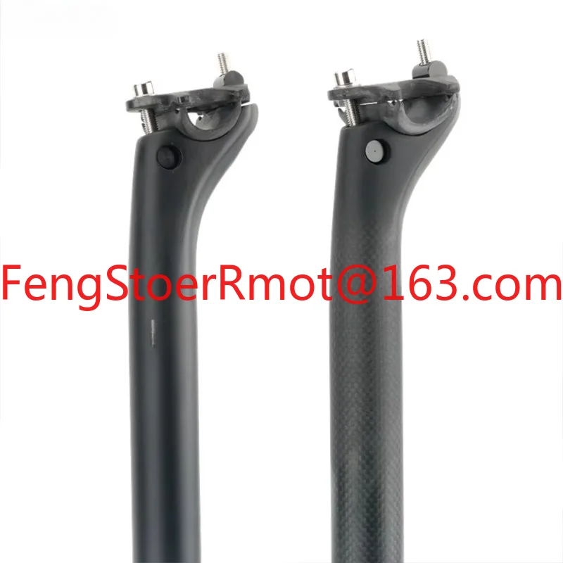 SeeMore UD 3K Carbon Fiber Material Bicycle Seat Pipe MTB Saddle Tube 27.2mm 30.8mm Seat Pillar 31.6mm Road Bicycle Seat Pole