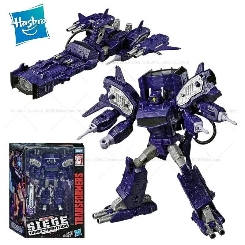 

Hasbro Transformed toys Siege WFC-S14 Shockwave 25Cm Deluxe Class Original Action Figure Model Kid Toy Birthday Gift Collection
