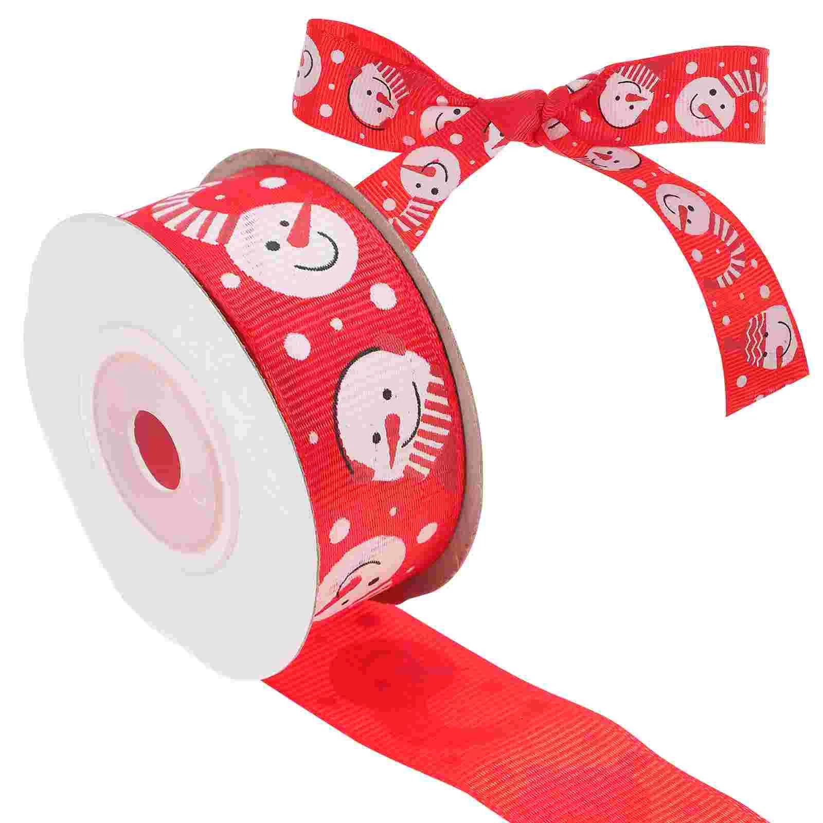 Christmas Wrapping Ribbon Party Ribbons DIY Craft Gifts for Stocking Stuffers Decorate Packing Tree