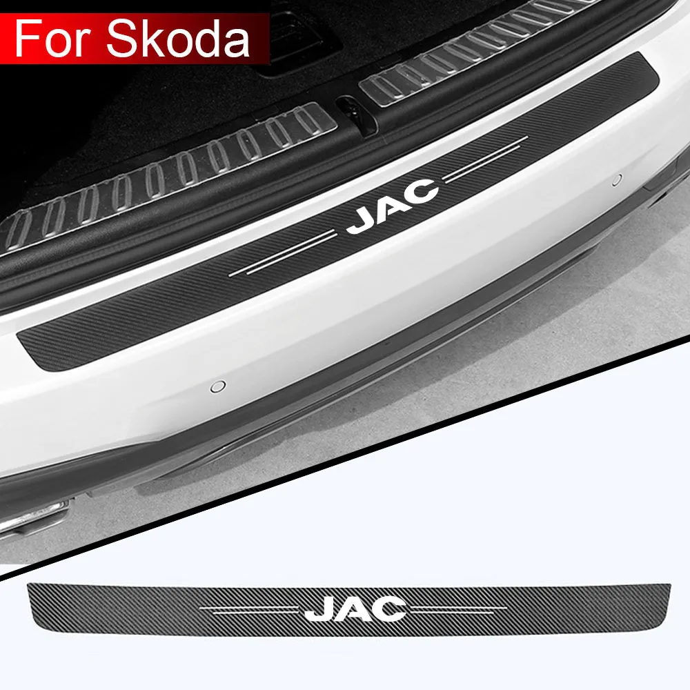 

1 шт. декоративные защитные наклейки на багажник автомобиля, украшение на бампер для JAC J7 J3 S2 J2 JS2 T8 JS4 J5 Refine S3 S7 J4 S4 JS3 S5 Board