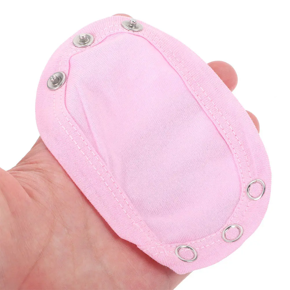 2Pcs Cotton Bodysuit Extender Romper Extender for Boys Girls Diaper-Friendly Jumpsuit Extension Bodysuit Lengthen Tool