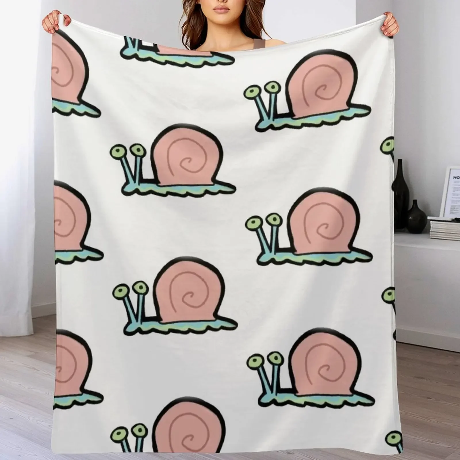 

GARY Throw Blanket Soft Plaid Beach Travel Hair Blankets